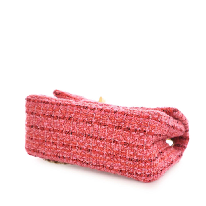 Chanel Mini Reissue 2.55 Tweed Simple rabat 224