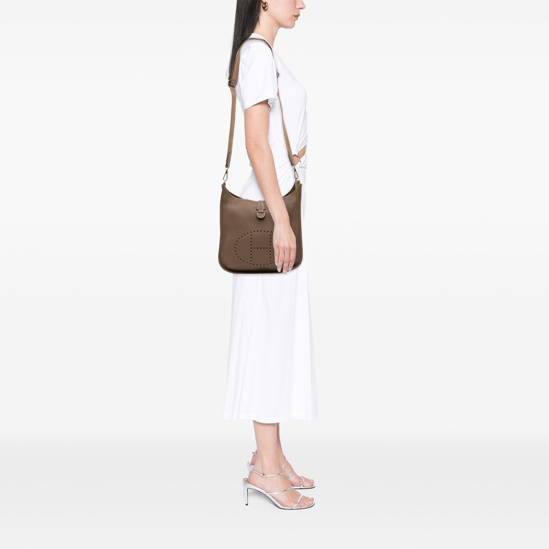 Hermès Clemence Evelyne III 29 Marron – GABY PARIS Authentique