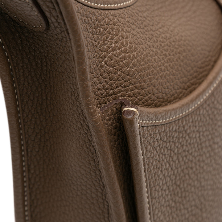 Hermès Clemence Evelyne III 29 Marron – GABY PARIS Authentique