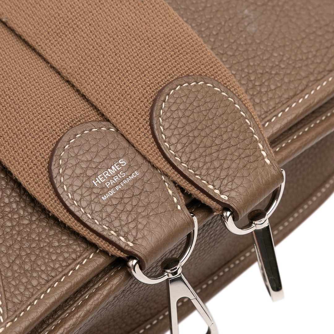 Hermès Clemence Evelyne III 29 Marron – GABY PARIS Authentique