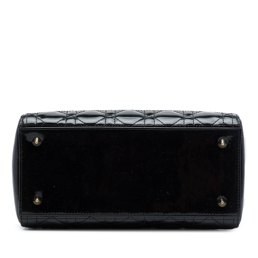 Lady Dior Cannage Moyen Noir