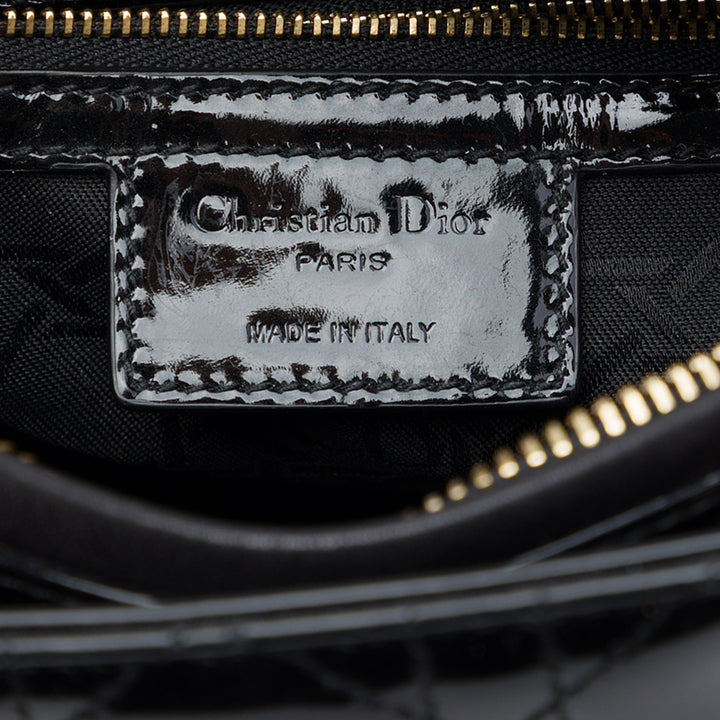 Lady Dior Cannage Moyen Noir