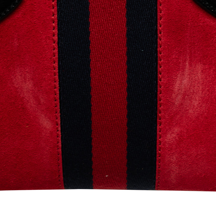 Gucci Small Daim Ophidia Sac cartable Rouge