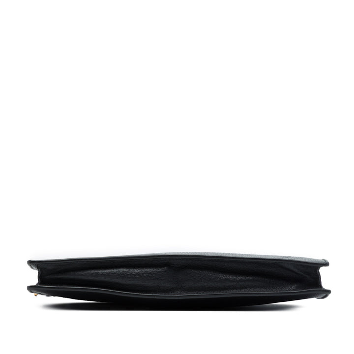 GG Marmont Pochette Cuir de veau Noir