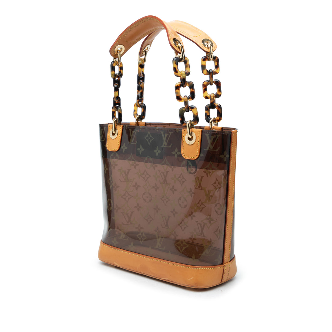 Louis Vuitton Cabas Sac Ambre PM Monogram Marron – vue 2 – GABY PARIS