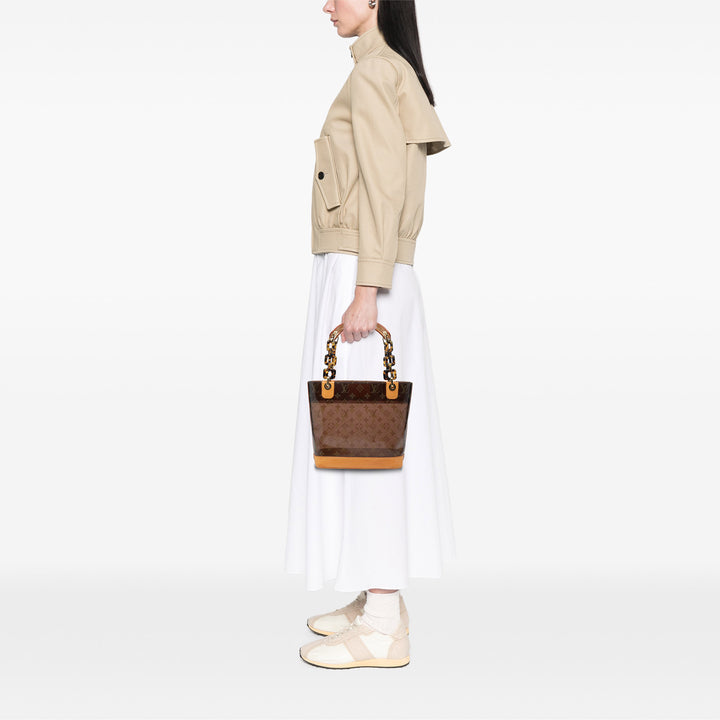 Louis Vuitton Cabas Sac Ambre PM Monogram Marron – vue 6 – GABY PARIS
