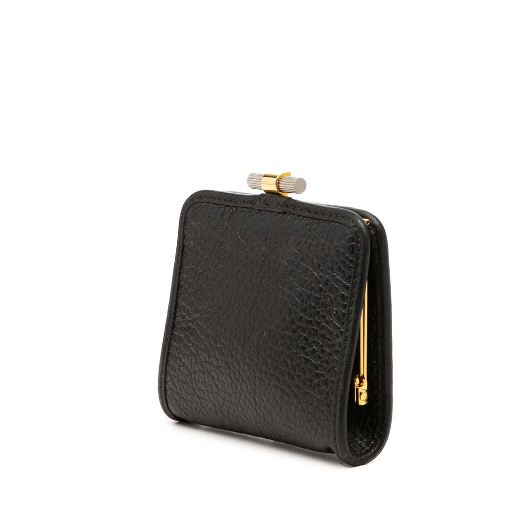 Dior Cuir de veau Clasp Coin Purse