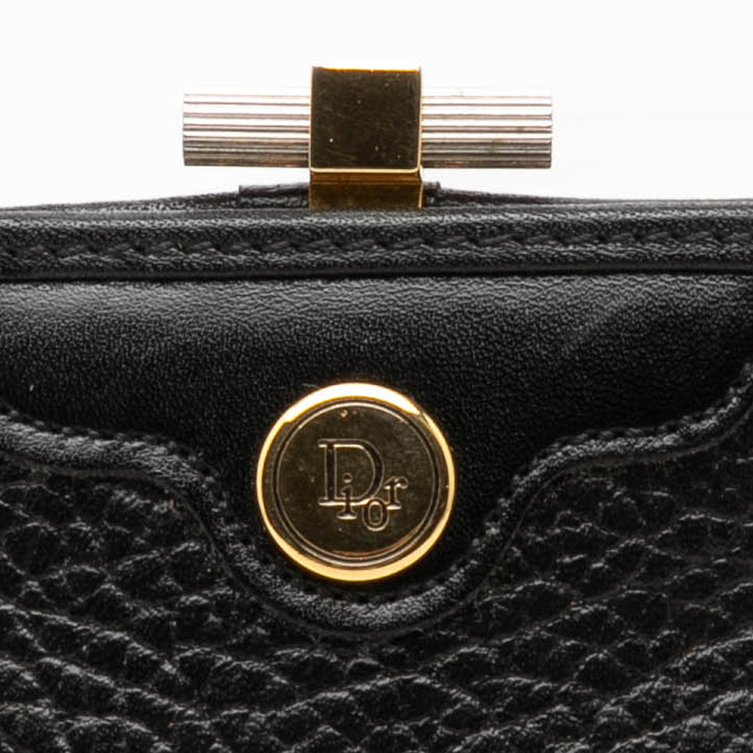 Dior Cuir de veau Clasp Coin Purse