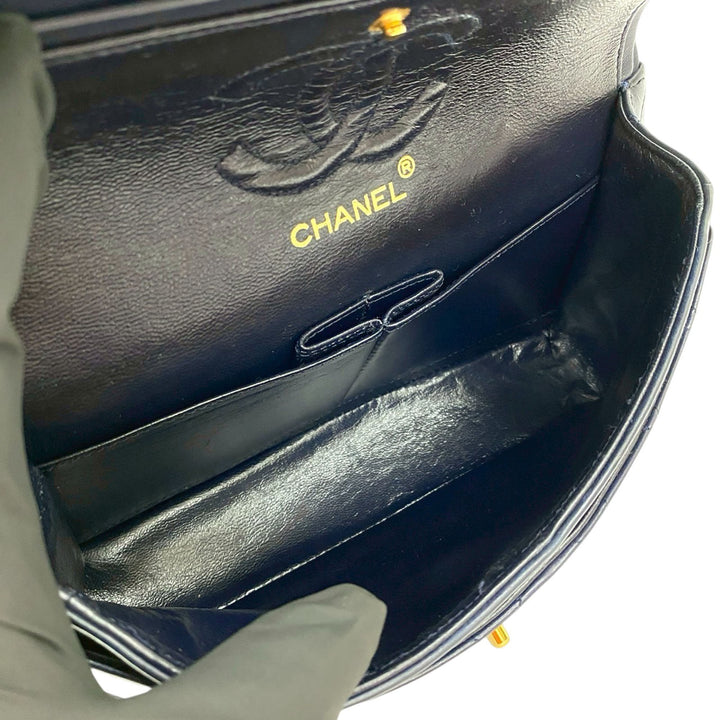 Chanel Small Classic Cuir d’agneau Double rabat