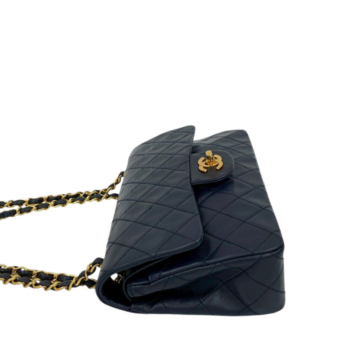 Chanel Small Classic Cuir d’agneau Double rabat