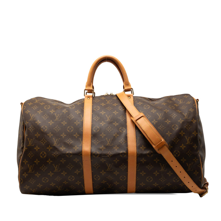 Louis Vuitton Monogram Keepall Bandouliere 55