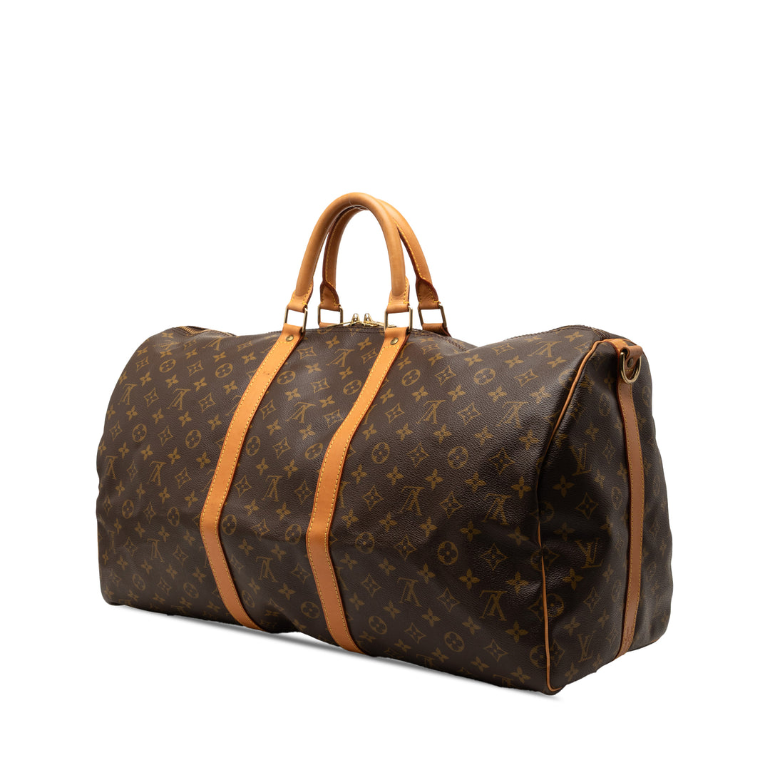 Louis Vuitton Monogram Keepall Bandouliere 55