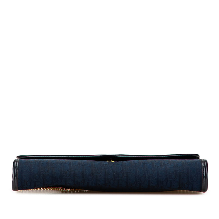 Dior Oblique Toile Chain Sac bandoulière Bleu – GABY PARIS Authentique