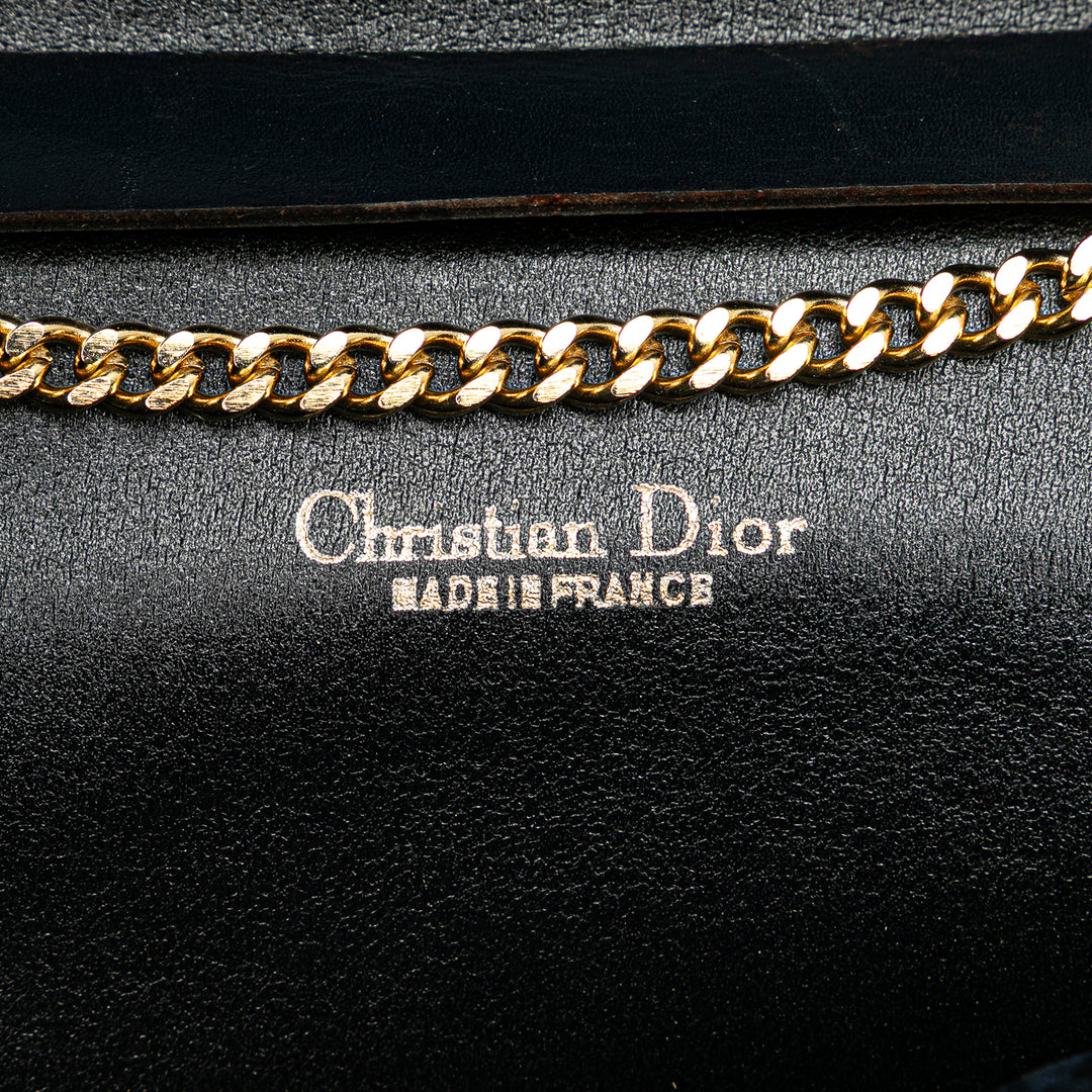 Dior Oblique Toile Chain Sac bandoulière Bleu – GABY PARIS Authentique