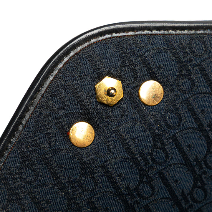 Dior Oblique Toile Chain Sac bandoulière Bleu – GABY PARIS Authentique