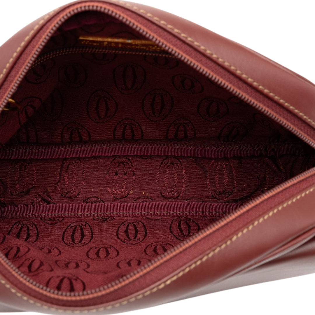 Cartier Sac bandoulière Must De Cartier Rouge – vue 4 – GABY PARIS