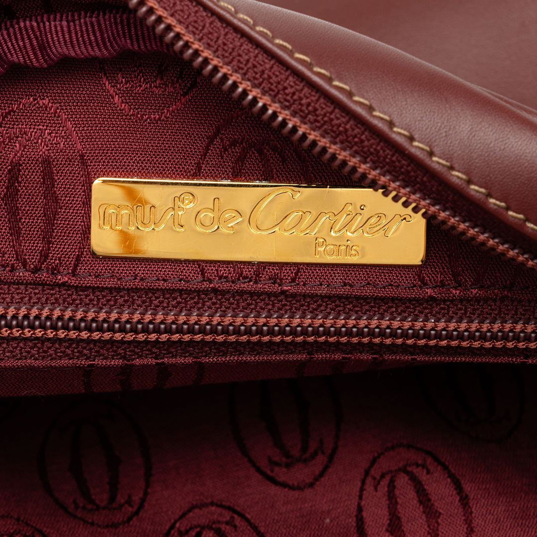 Cartier Sac bandoulière Must De Cartier Rouge – vue 5 – GABY PARIS