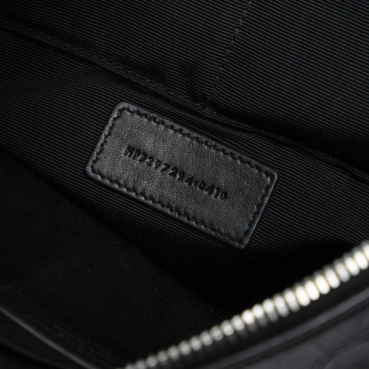 Saint Laurent Croc embossé Cuir Pochette