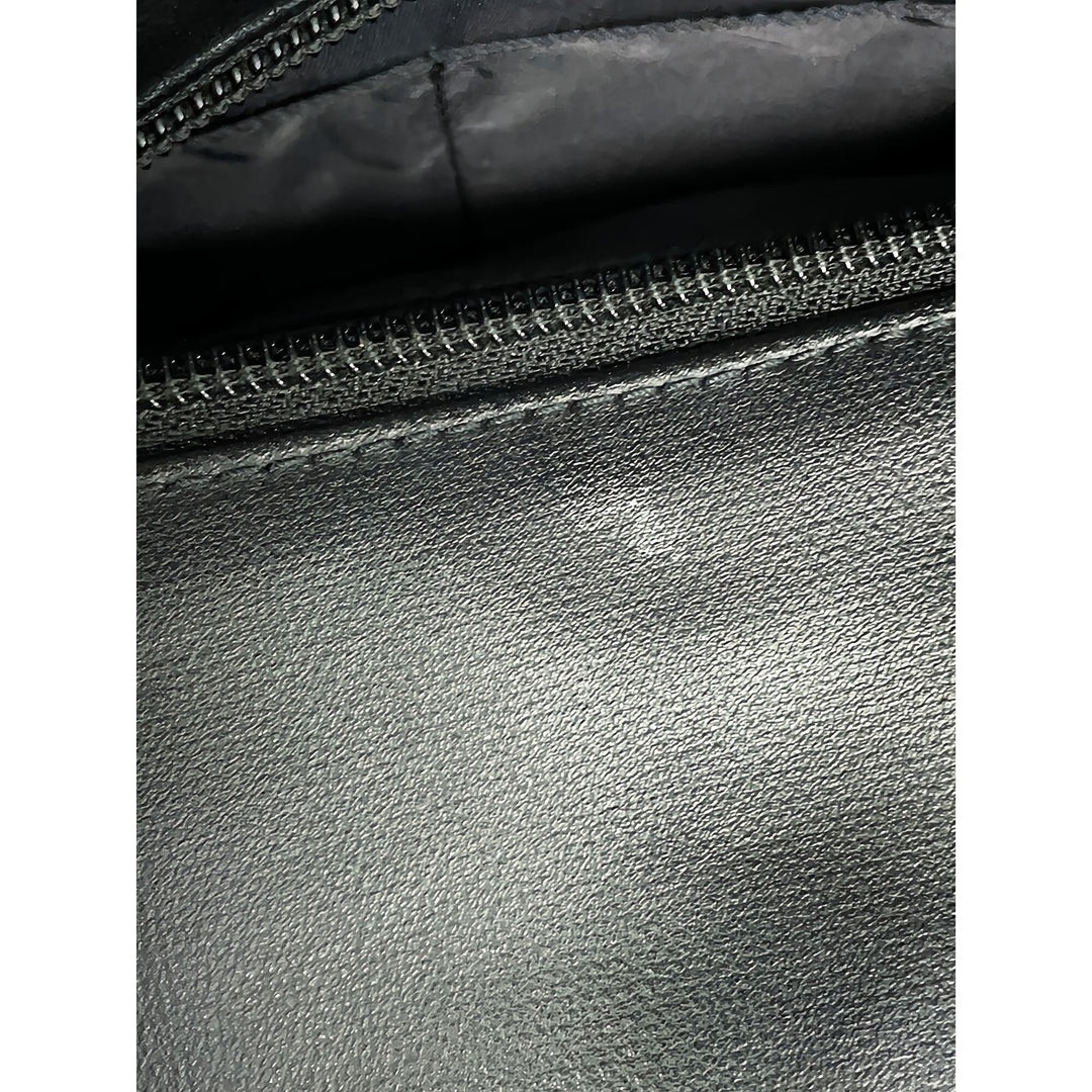 Chanel Matelassé Paris Biarritz Cabas Moyen Toile enduite Noir – vue 13 – GABY PARIS