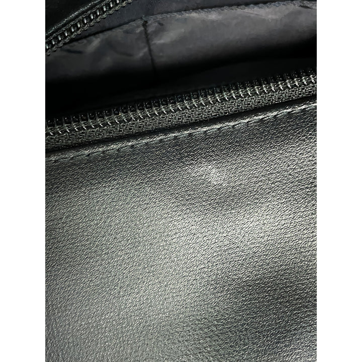 Chanel Matelassé Paris Biarritz Cabas Moyen Toile enduite Noir – vue 13 – GABY PARIS