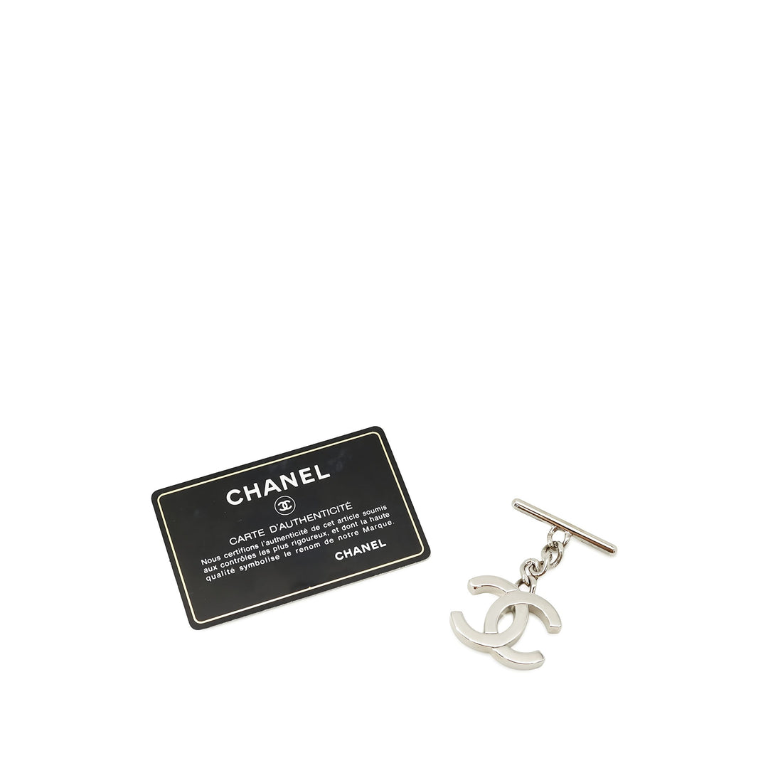 Chanel Matelassé Paris Biarritz Cabas Moyen Toile enduite Noir – vue 5 – GABY PARIS