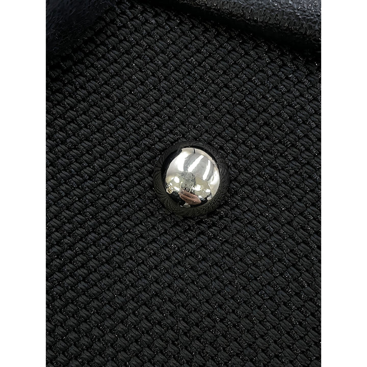 Chanel Matelassé Paris Biarritz Cabas Moyen Toile enduite Noir – vue 9 – GABY PARIS