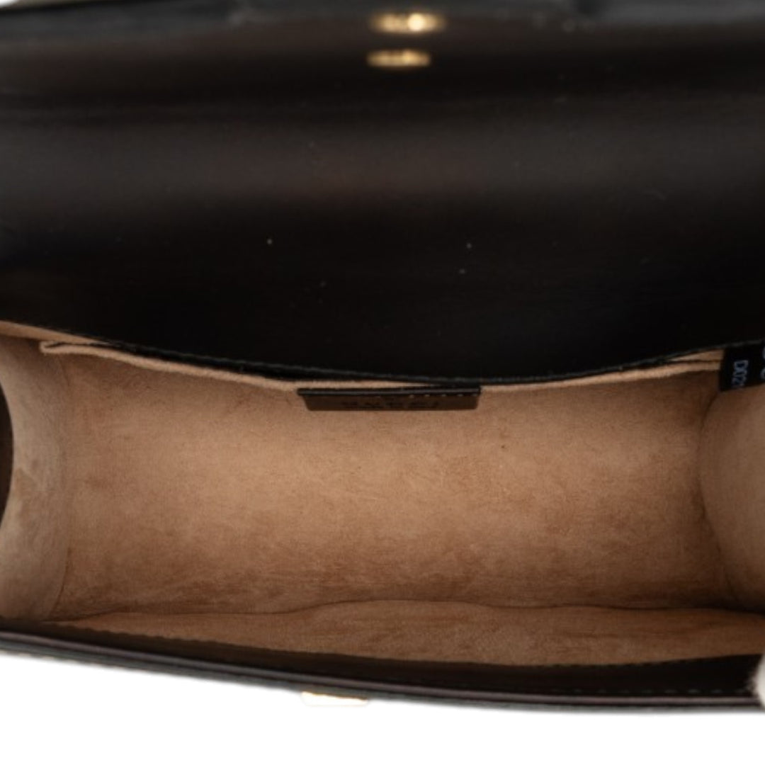 Gucci Mini Cuir de veau Web Sylvie Chain Sac