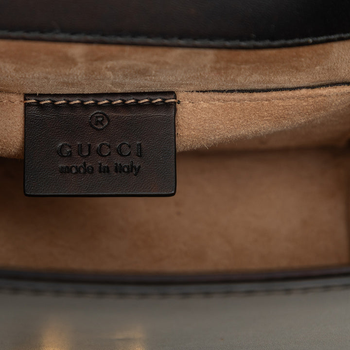 Gucci Mini Cuir de veau Web Sylvie Chain Sac