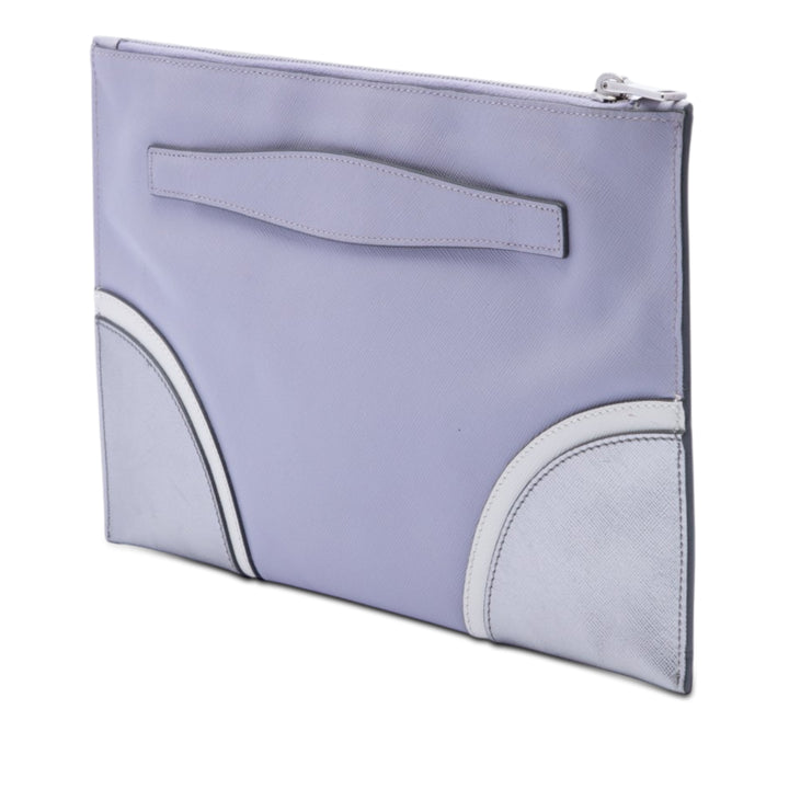 Prada Tricolor Saffiano Pochette