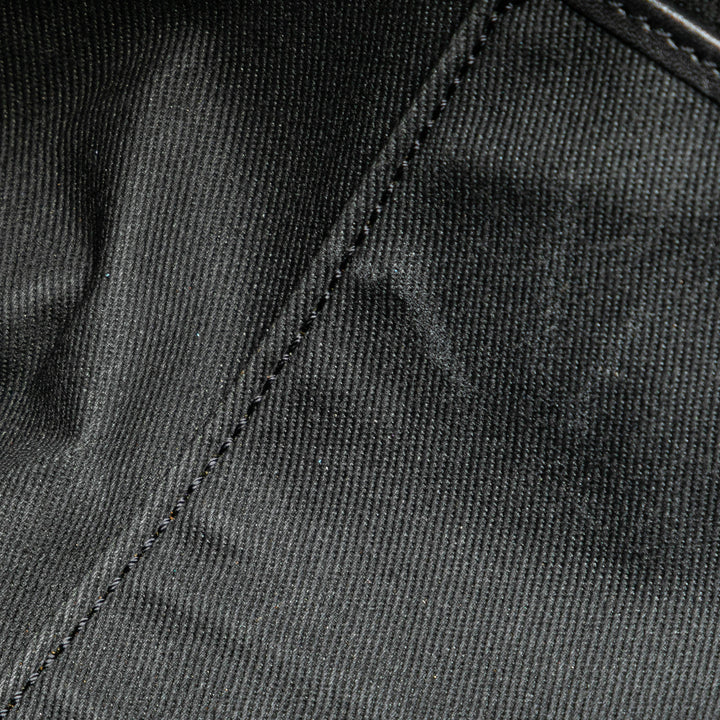 C Macadam Canvas Handbag Black - Gaby Paris