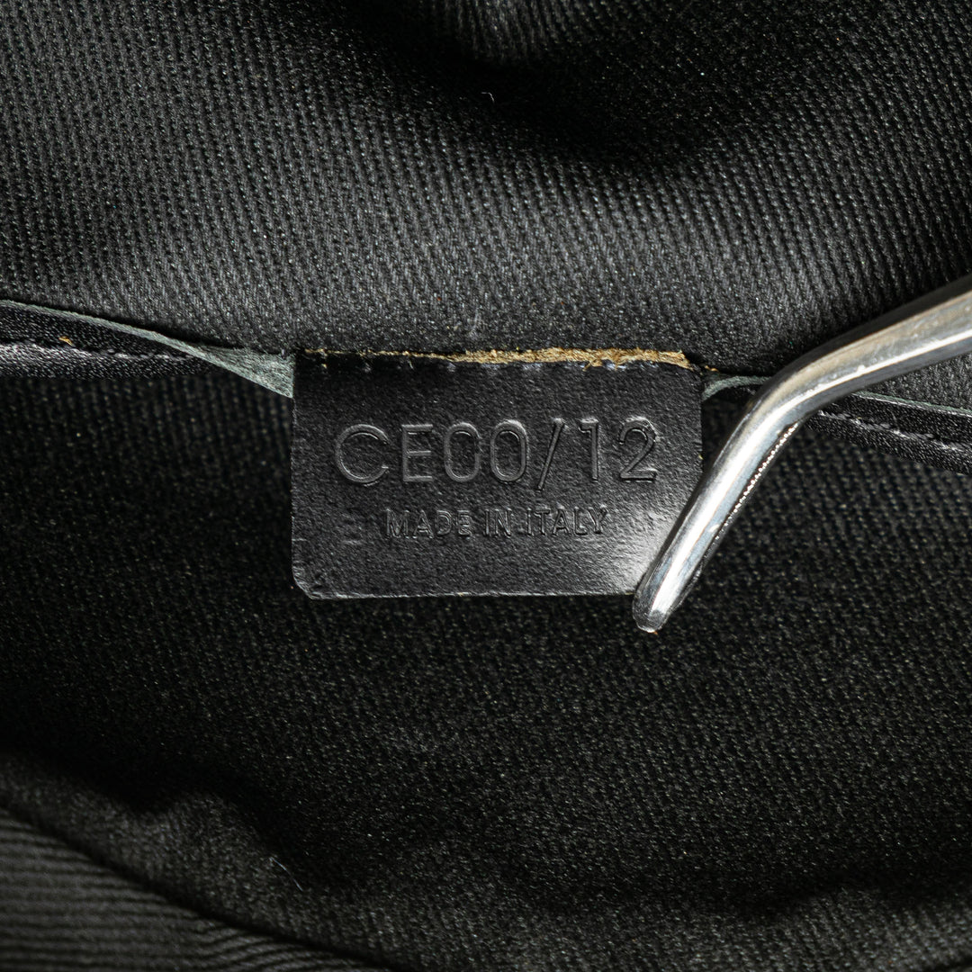 C Macadam Canvas Handbag Black - Gaby Paris