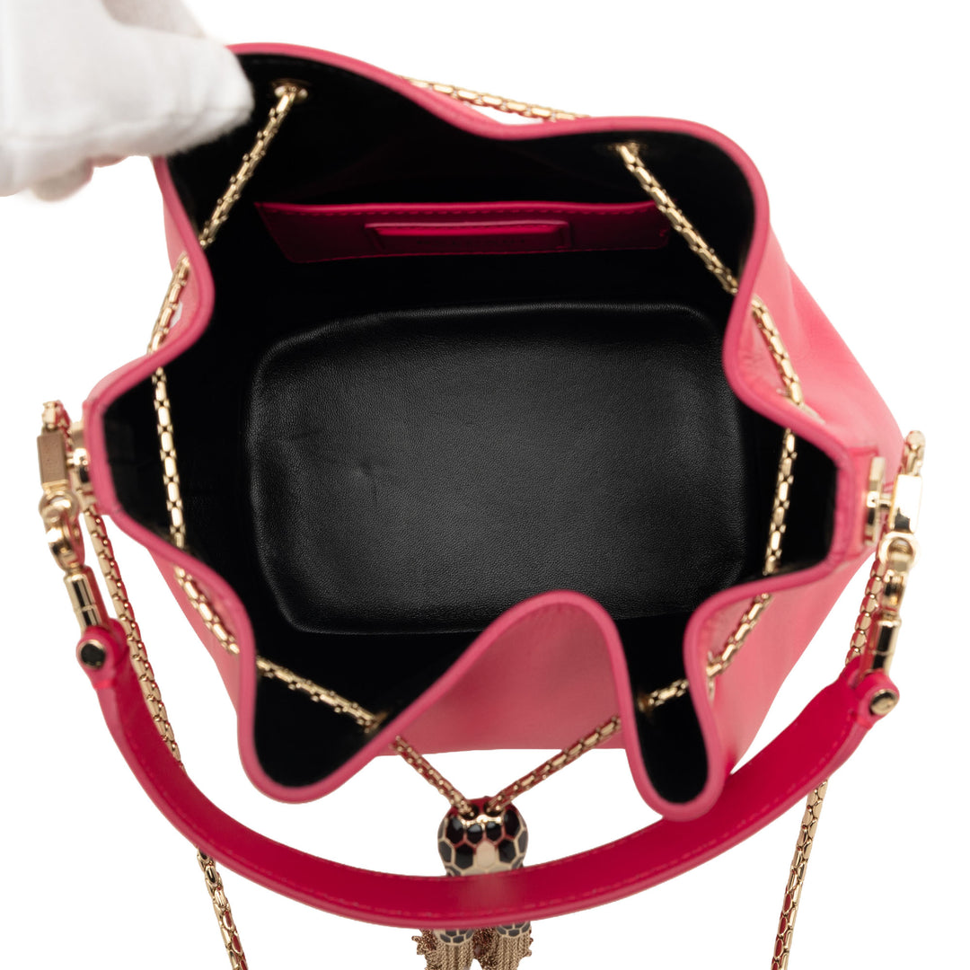 Serpenti Forever Sac seau Rose