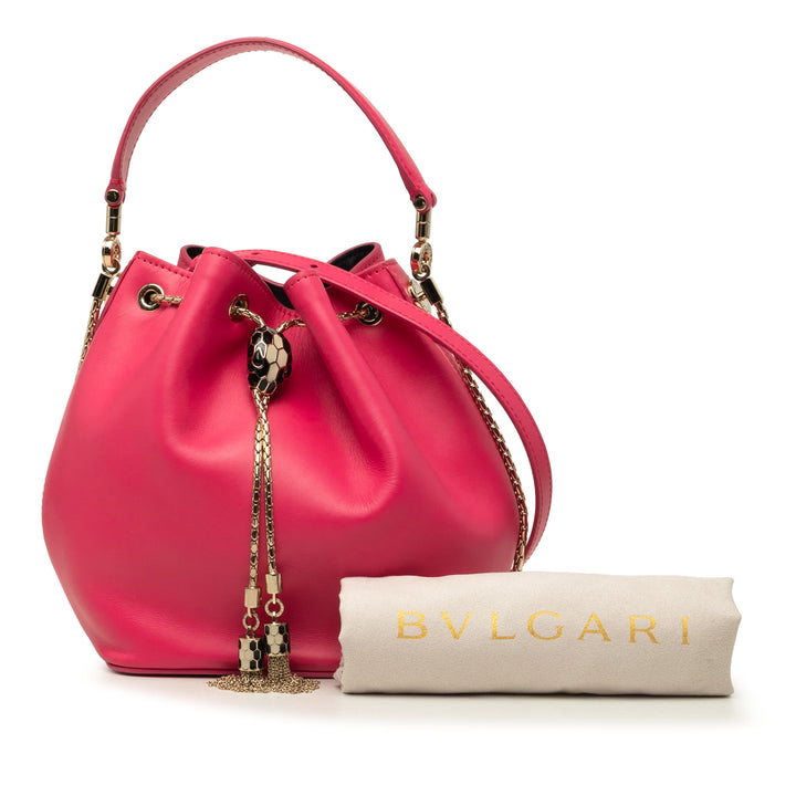 Serpenti Forever Sac seau Rose