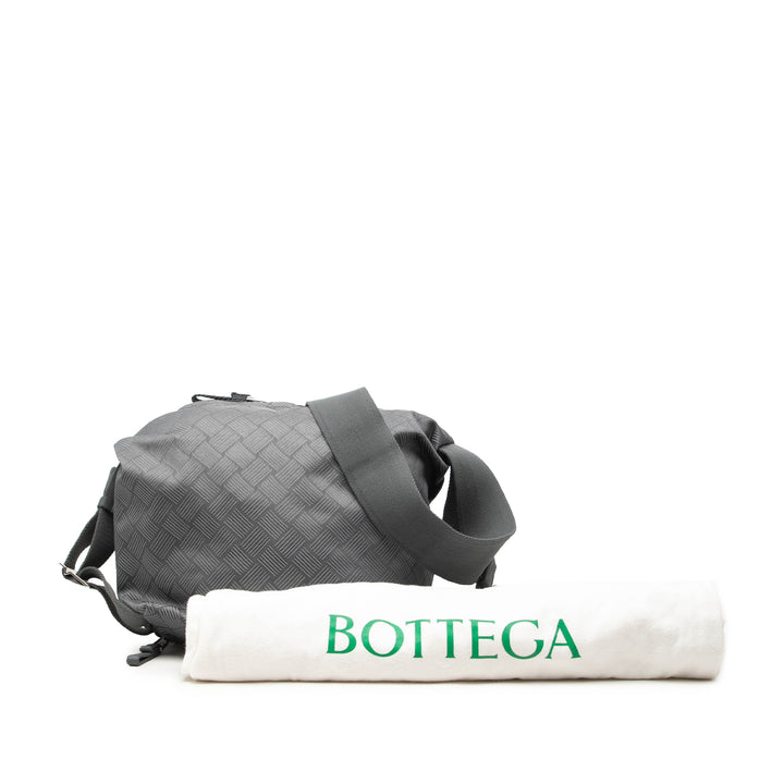 Bottega Veneta Intrecciato Trekking Sac Nylon