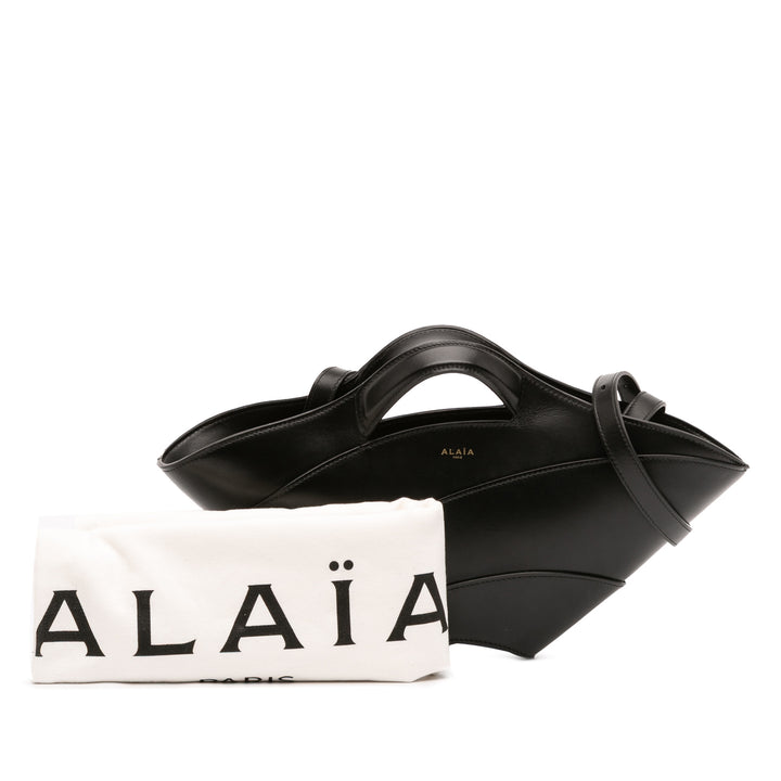 ALAÏA Small Cuir de veau Khaima Bag Noir