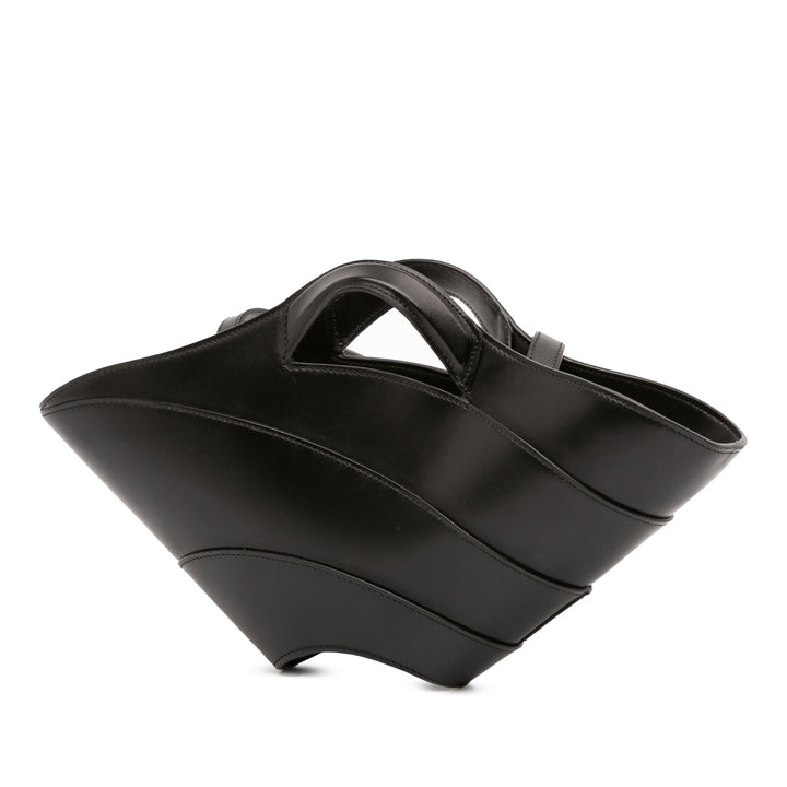 ALAÏA Small Cuir de veau Khaima Bag Noir