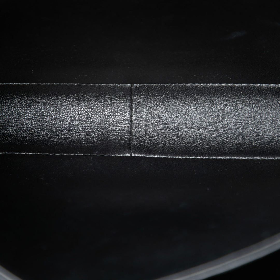 Celine Classique brillant Cuir de veau Triomphe Sac porté croisé