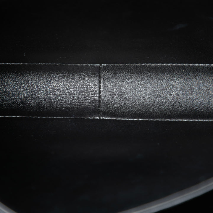 Celine Classique brillant Cuir de veau Triomphe Sac porté croisé