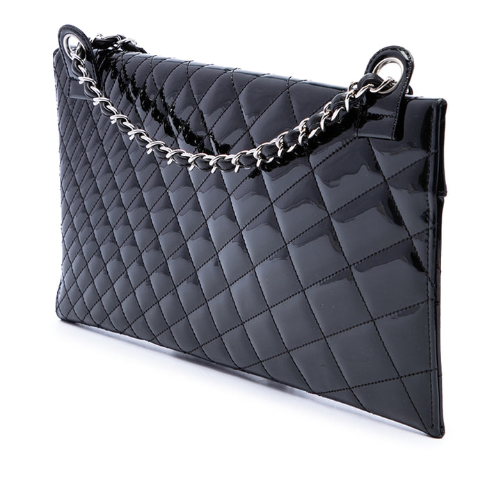 Chanel Matelassé Geometric Kaleidoscope Sac Noir – vue 2 – GABY PARIS