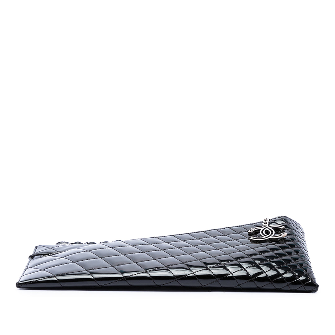 Chanel Matelassé Geometric Kaleidoscope Sac Noir – vue 3 – GABY PARIS
