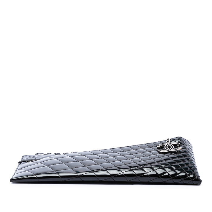 Chanel Matelassé Geometric Kaleidoscope Sac Noir – vue 3 – GABY PARIS