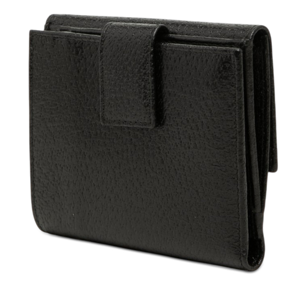 Gucci Textured Cuir Bifold Portefeuille
