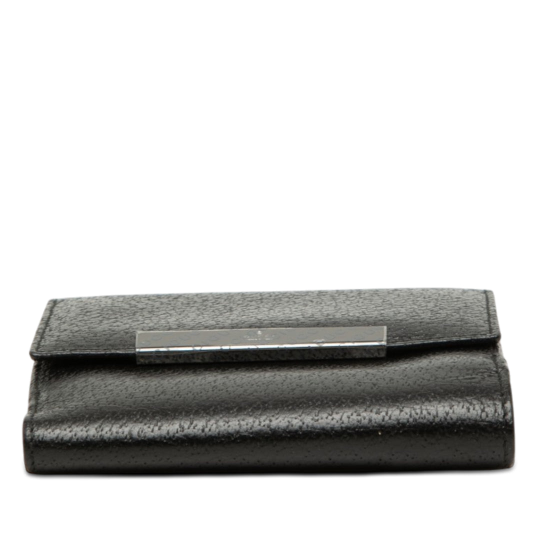 Gucci Textured Cuir Bifold Portefeuille