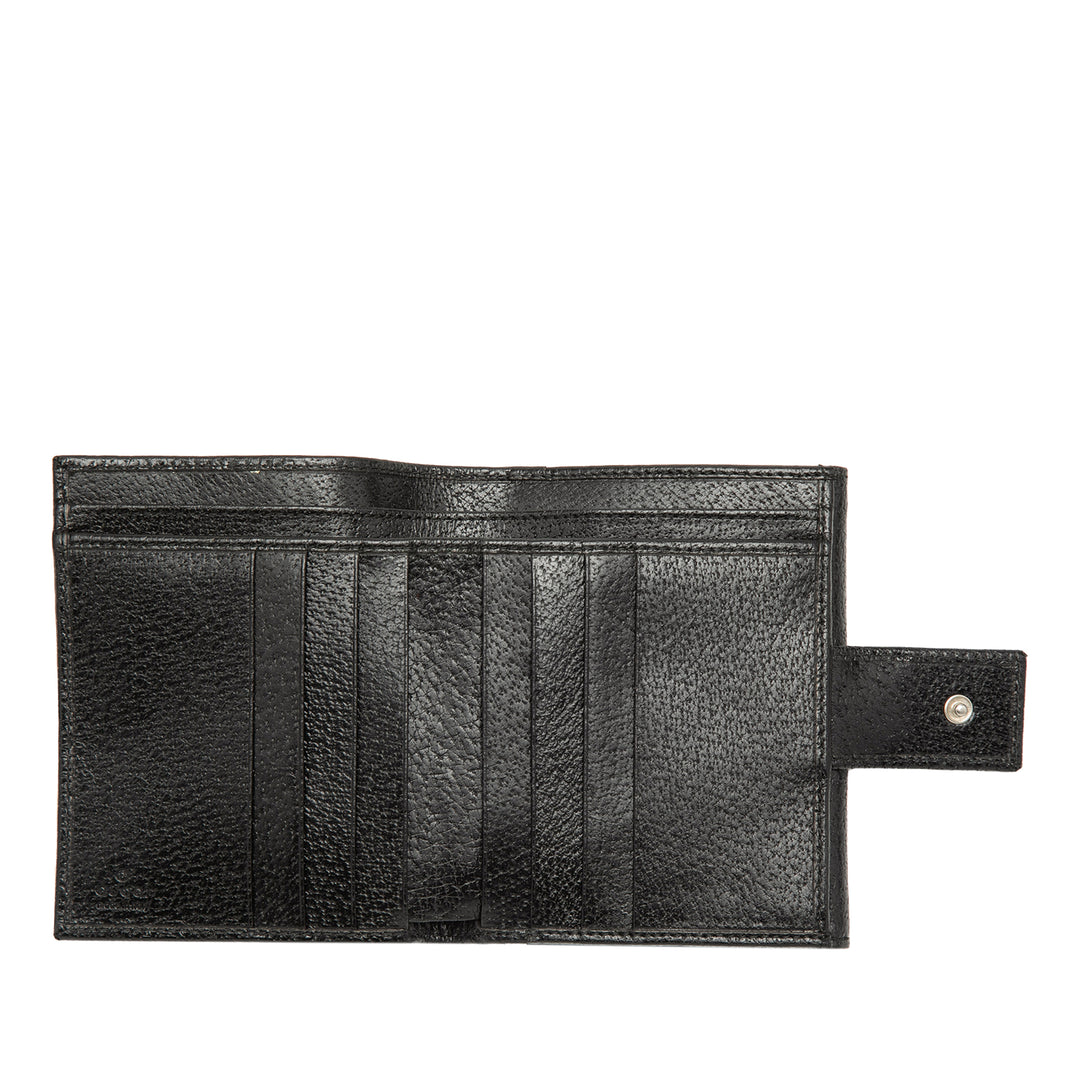 Gucci Textured Cuir Bifold Portefeuille