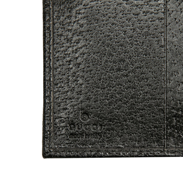 Gucci Textured Cuir Bifold Portefeuille