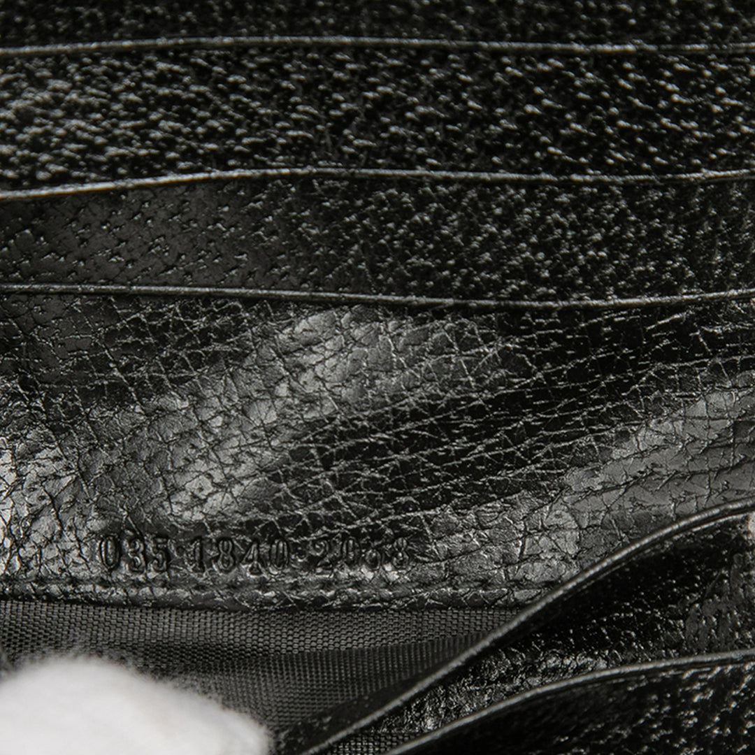 Gucci Textured Cuir Bifold Portefeuille
