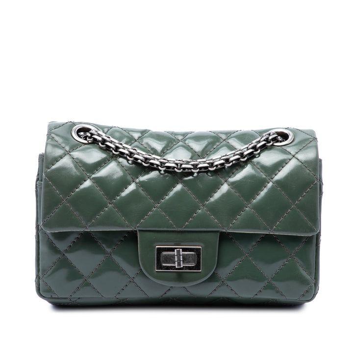 Chanel Matelassé Reissue 2.55 Double Compartment Rabat simple 224 Cuir