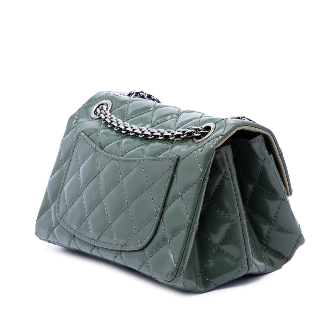 Chanel Matelassé Reissue 2.55 Double Compartment Rabat simple 224 Cuir