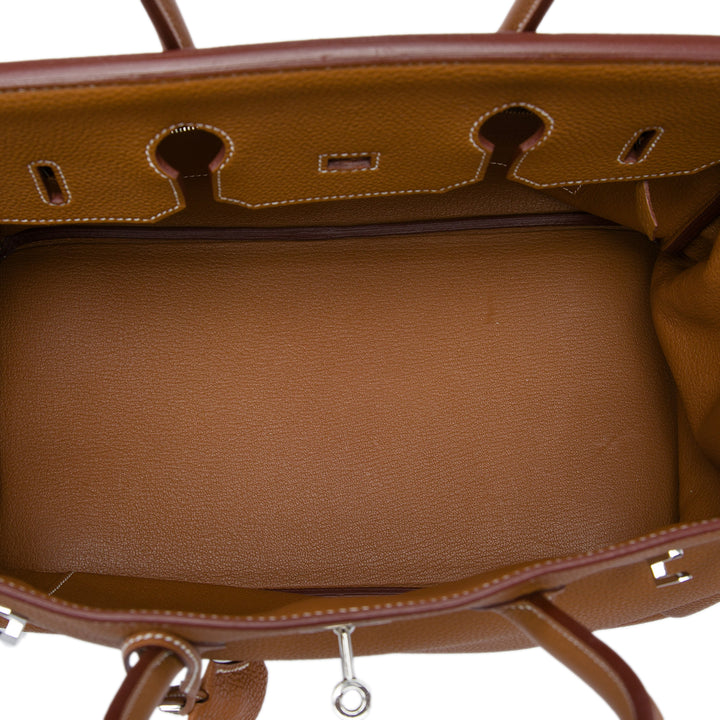 Birkin Retourne 35 Togo Marron