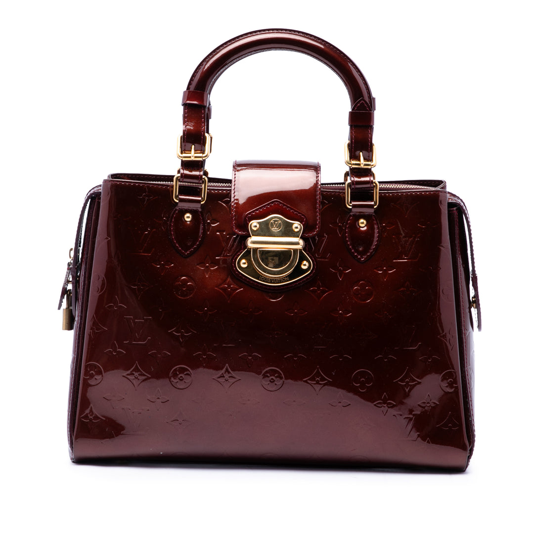 Louis Vuitton Melrose Avenue Cuir verni Monogram Rouge